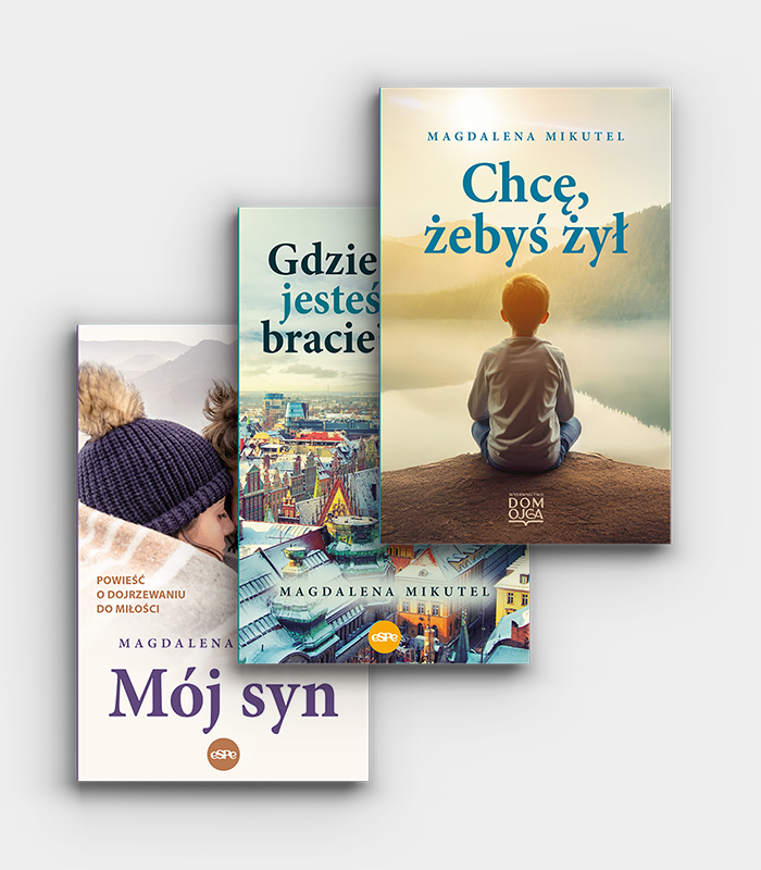 Komplet 3 książek Magdaleny Mikutel – cała historia